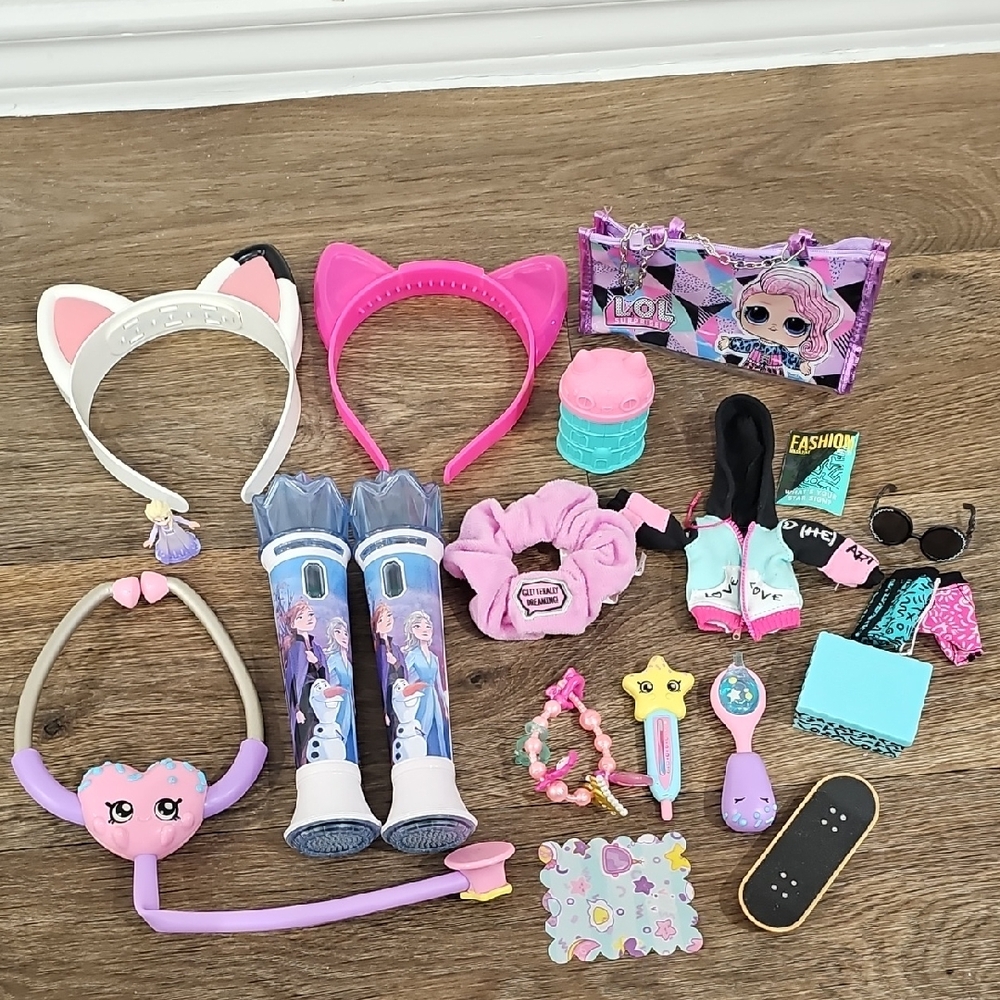 Gabby's Dollhouse, Frozen, LOL And Other Toys Bundle
